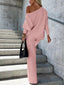 LoungeLuxe™ 2-Piece Off-Shoulder Set