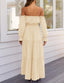 Lumora | Off-Shoulder Maxi Dress