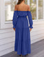 Lumora | Off-Shoulder Maxi Dress