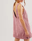 Clyora | Corduroy Overall Mini Dress with Pockets