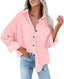 "Lottie" Oversized Corduroy Shirt