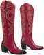 "Isadora" Embroidered Western Boots