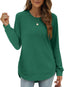 "Harper Luxe" Long Sleeve Tunic Top