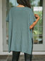 “Olive” Ribbed Tunic Knit