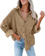 "Lottie" Oversized Corduroy Shirt