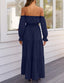 Lumora | Off-Shoulder Maxi Dress
