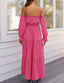 Lumora | Off-Shoulder Maxi Dress