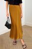 Florin | Satin Bias-Cut Midi Skirt