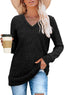 "Ellie" Ribbed Knit V-Neck Sweater – Where Cozy Meets Class