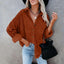 "Lottie" Oversized Corduroy Shirt