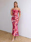 Veyora | Off The Shoulder Corset Maxi Dress