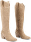"Isadora" Embroidered Western Boots