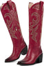 "Isadora" Embroidered Western Boots