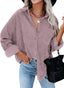 "Hollis" Corduroy Boyfriend Shirt