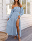 Lumora | Off-Shoulder Maxi Dress