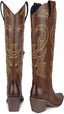 "Isadora" Embroidered Western Boots