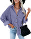 "Lottie" Oversized Corduroy Shirt