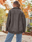 Raven | Oversized Leather Jacket