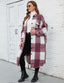 "Willa" Oversized Plaid Longline Shacket