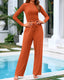 ElevateEase™ 2-Piece Ribbed Lounge Set