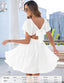 Liora | Knot Front Chiffon Mini Dress