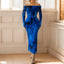 “Aura” Tie-Dye Mesh Maxi Dress