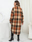"Willa" Oversized Plaid Longline Shacket