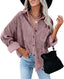 "Lottie" Oversized Corduroy Shirt