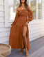 Lumora | Off-Shoulder Maxi Dress