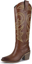 "Isadora" Embroidered Western Boots