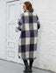 "Willa" Oversized Plaid Longline Shacket