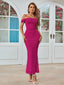 Veyora | Off The Shoulder Corset Maxi Dress
