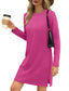 Merivelle | Long Sleeve Casual Mini Dress