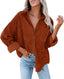 "Lottie" Oversized Corduroy Shirt
