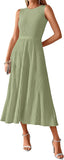 "Sienna" Ribbed Knit Midi Dress