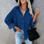 "Lottie" Oversized Corduroy Shirt