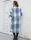 "Willa" Oversized Plaid Longline Shacket