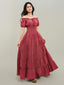 "Viola" Boho Tiered Maxi Dress
