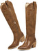"Isadora" Embroidered Western Boots