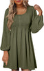 Lunetra | Button-Up Mini Dress