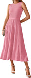 "Sienna" Ribbed Knit Midi Dress