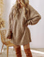 Aurevella | Cable Knit Sweater Dress