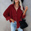 "Lottie" Oversized Corduroy Shirt