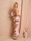 Veyora | Off The Shoulder Corset Maxi Dress