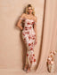 Veyora | Off The Shoulder Corset Maxi Dress