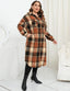 "Willa" Oversized Plaid Longline Shacket