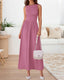 Zelivra | Sleeveless Maxi Dress with Pockets