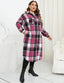 "Willa" Oversized Plaid Longline Shacket