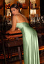Zerava | One-Shoulder High Split Maxi Dress