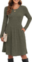 "Maeve" Knit Fit & Flare Dress